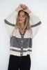 Humidity Lifestyle Brace Stripe Cardigan Humidity Lifestyle Brace Stripe Cardigan
