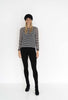 Humidity Lifestyle Indie Striped Top - Black Humidity Lifestyle Indie Striped Top - Black
