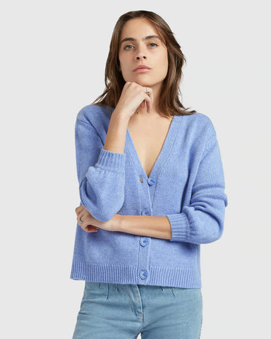 Jac Cadeaux La Camille Cardi-Cornflower Blue.