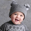 Pom Pom Cable Beanie - Grey Pom Pom Cable Beanie - Grey