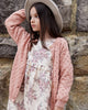 Eden Popcorn Cardigan - Prima Pink