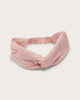 Linen Headband - Rose Petal Linen Headband - Rose Petal