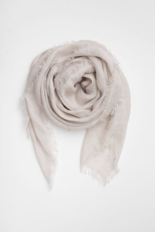 Cloth and Co Linen Scarf - Mushroom