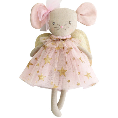 Mini Angel Mouse - Gold Star & Pink