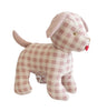 Alimrose Musical Puppy Dog Check Linen Alimrose Musical Puppy Dog Check Linen