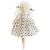 Alimrose - Frankie Doll- Black Linen Spot Alimrose - Frankie Doll- Black Linen Spot