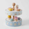 Wooden Cake Stand Set Wooden Cake Stand Set