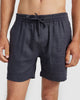 Ortc - Classic Linen Shorts Charcoal Ortc - Classic Linen Shorts Charcoal