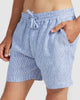 Ortc - Classic Linen Shorts Thin Stripe