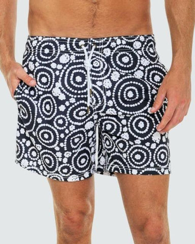 ORTC - Bush Tucker Dreaming Board Shorts - ADULTS.