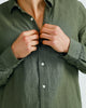 Classic Green Linen Shirt