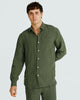 Classic Green Linen Shirt