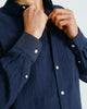 Classic Navy Linen Shirt