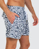ORTC- Ngarrindjeri Dreaming Board Shorts - Adults. ORTC- Ngarrindjeri Dreaming Board Shorts - Adults.