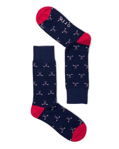 ORTC Socks - Navy Golf Clubs