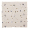 Oyoy Muslin Square Panda - Pack of 3 (Vanilla)