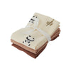Oyoy Muslin Square Panda - Pack of 3 (Vanilla) Oyoy Muslin Square Panda - Pack of 3 (Vanilla)