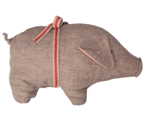 Maileg Pig Medium Grey
