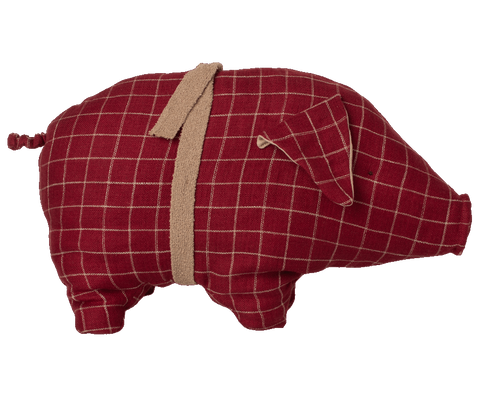 Maileg Pig Medium Red