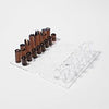 Sunnylife Lucite Chess & Checkers - Whisky Noir Sunnylife Lucite Chess & Checkers - Whisky Noir