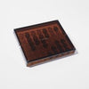 Sunnylife Lucite 4 in a Row - Whisky Noir Sunnylife Lucite 4 in a Row - Whisky Noir