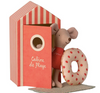 Maileg Beach Mouse Little Sister in Cabin Maileg Beach Mouse Little Sister in Cabin