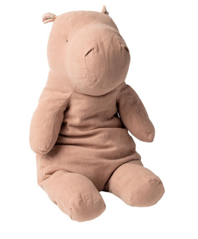 Maileg Safari Friends Big hippo - Dusty Rose