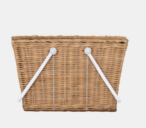 Ollie Ella Piki Rattan Basket - Large