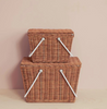 Ollie Ella Piki Rattan Basket - Large Ollie Ella Piki Rattan Basket - Large