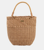 Ollie Ella Rattan Bucket Bag Ollie Ella Rattan Bucket Bag