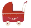 Maileg  Wooden Pram Micro Maileg  Wooden Pram Micro