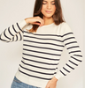 Jac Cadeaux Stripe Cotton and Cashmere Knits. Jac Cadeaux Stripe Cotton and Cashmere Knits.