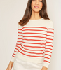Jac Cadeaux Stripe Cotton and Cashmere Knits. Jac Cadeaux Stripe Cotton and Cashmere Knits.