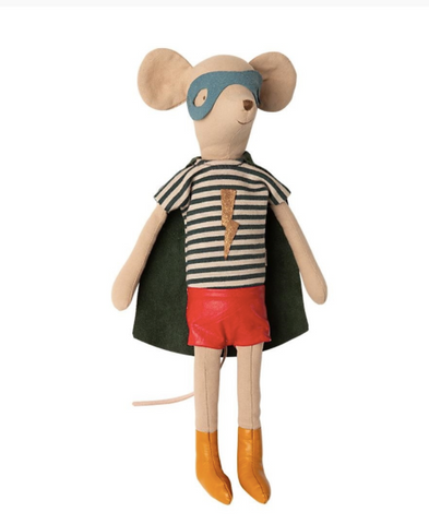 Maileg Super hero Mouse - Boy.