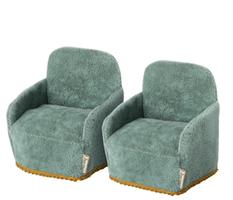 Maileg Mouse Chair - 2 in the pack.
