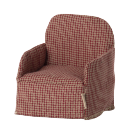 Maileg Mouse Chair - Red.