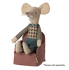 Maileg Mouse Chair - Red. Maileg Mouse Chair - Red.