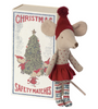 Maileg Big Sister Mouse in Christmas Box. Maileg Big Sister Mouse in Christmas Box.