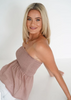 Humidity Shirred Slip Top - H403 Humidity Shirred Slip Top - H403
