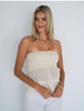 Humidity Shirred Slip Top - H403 Humidity Shirred Slip Top - H403