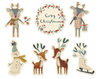 Maileg Gift Tags - Cosy Christmas - 14pcs. Maileg Gift Tags - Cosy Christmas - 14pcs.