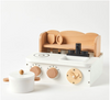 Wooden Kitchen Stove Set. Wooden Kitchen Stove Set.