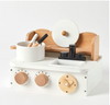 Wooden Kitchen Stove Set. Wooden Kitchen Stove Set.