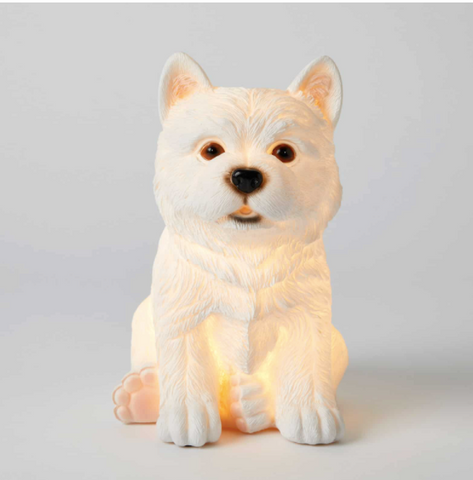 Night Lights - Dog Sculptured Light.