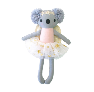 Baby Koala Angel Pink Gold 25cm