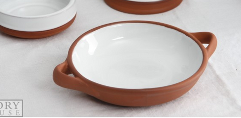 Terra Tapas Bowl w handle Sml