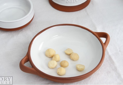 Terra Tapas Bowl w handle Med