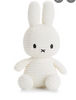 Miffy Sitting Corduroy - Pink and white (23cm) Miffy Sitting Corduroy - Pink and white (23cm)