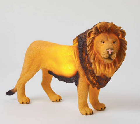 night lights - sculptured lion