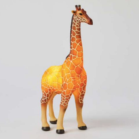 night lights - sculptured giraffe